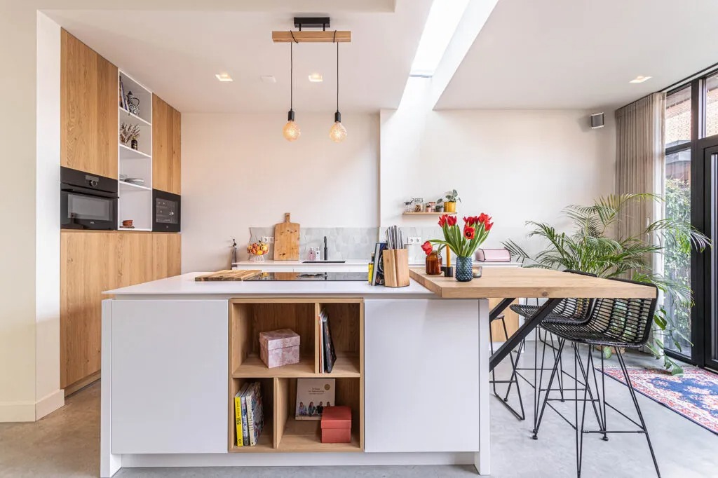Woonkeuken interieur